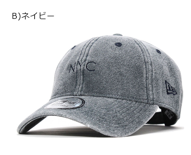 ニューエラ キャップ サイズ調整 9THIRTY スウェット イタリアンウォッシュ ミニロゴ NYC NEW ERA