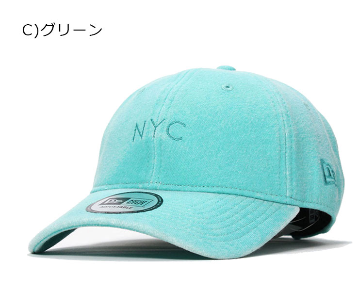 ニューエラ キャップ サイズ調整 9THIRTY スウェット イタリアンウォッシュ ミニロゴ NYC NEW ERA