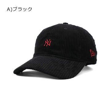 ニューエラ キッズ キャップ サイズ調整 9TWENTY MINI CORDUROY MLB ニューヨークヤンキース NEW ERA YOUTH ぼうし new era kids ブランド おしゃれ ストリート newera KIDS 子供 子供用 こども ローキャップ メジャーリーグ ニューヨーク ヤンキース