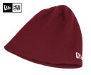 NEW ERA(ニューエラ) ニット帽 ベーシックビーニー バーガンディー 帽子 メンズ レディース ニットキャップ ビーニー 【UN-】【MB】