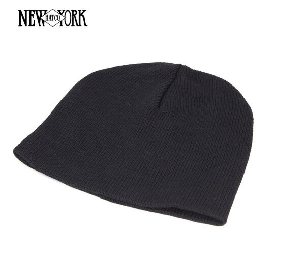 【楽天市場】ニューヨークハット（NEW YORK HAT）ニットキャップ ニット帽 コットンビーニー ブラック 帽子 KNIT CAP