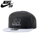 ナイキ スナップバックキャップ フェード ドライフィット ブラック NIKE SB 帽子 メンズ レディース