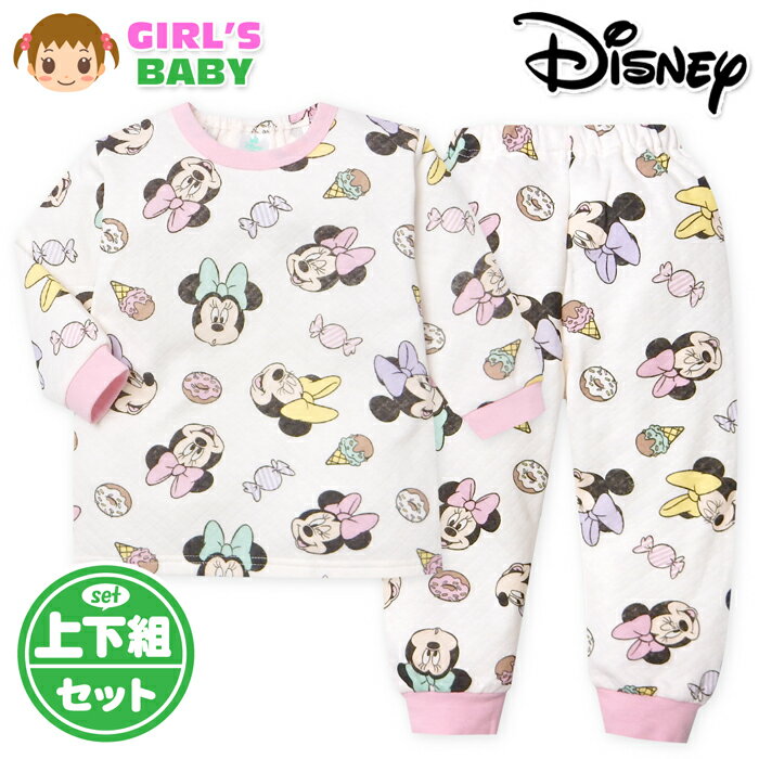 minnie  パジャマ×シュシュ gelato pique（ジェラート ピケ）」ミニーマウスをデザインの主役と