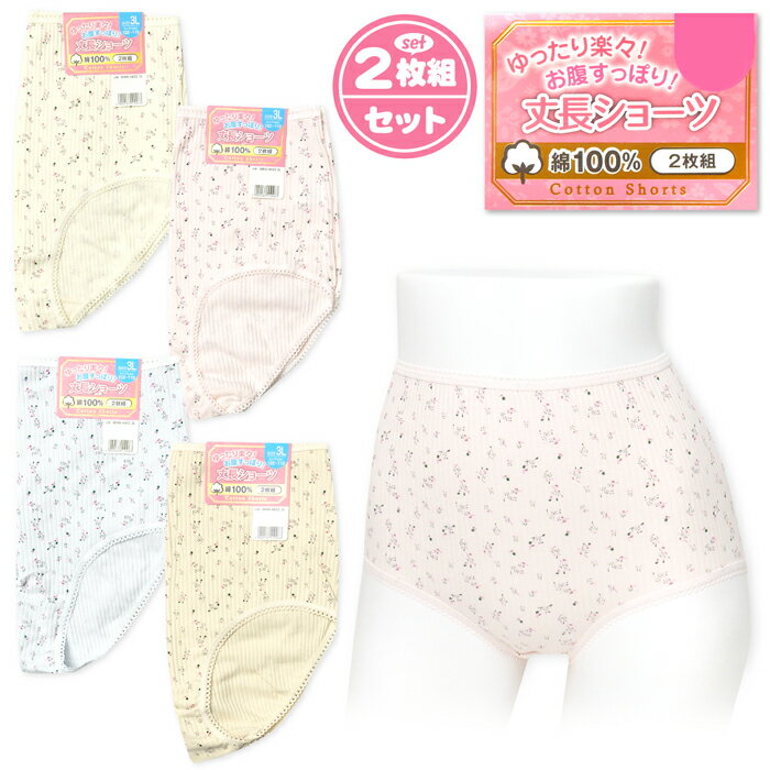 楽天市場】綿100 ショーツ 2枚組の通販