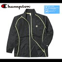 【送料無料】メンズ アウター フルジップ ジャケット Champion チャンピオン ダブルドライ 吸汗速乾 デオドラント 抗菌防臭 ロゴ刺繍 紳士