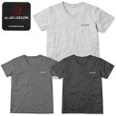 【送料無料】紳士 メンズ 綿混 半袖 V首 Tシャツ インナー 軽量 杢調 ロゴ アンダーウェア 肌着 下着 M L LL yg-1141【メール便対応】