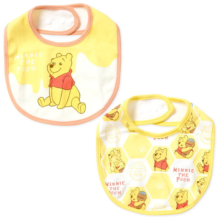 【送料無料】2枚組セット 男児 女児 ベビー スタイ よだれかけ Disney ディズニー ...