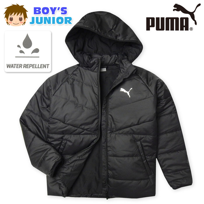 ̵˻ ˥  ѥǥå 㥱å PUMA/ס äǺ ù æա ȿͥץ Ҷ ˤλ 140cm 150cm 160cm td-0057b-bk