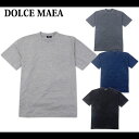 【送料無料】メンズ 肌着 Tシャツ 半袖 DOLCE MAEA クルーネック 胸ポケット 無地 インナー アンダーウエア 下着 紳士【メール便対応】