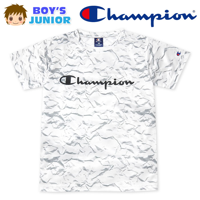 ������̵�����˻� ����˥� ΢��å��� Ⱦµ T����� Champion/�����ԥ��� �̵��� ����ե��å��� �Ҷ��� �ˤλ� 140cm 150cm 160cm td-0478a-wt�ڥ᡼�����б���