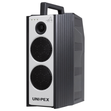 New!UNI-PEX300MHzダイバシティー・ CDプレーヤー（SD/USB対応）付防滴型ワイヤレスアンプWA-372CD