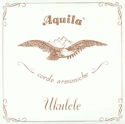 Aquilaアクィーラ/ソプラノウクレレ用弦【AQ-SLW】Low-G（4th巻線）5U　Nylgut ナイルガット