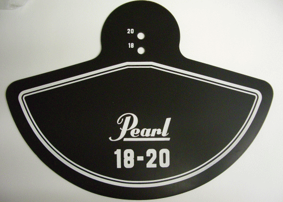 Pearl/プラクティス・ラバーパッド【RP-18C】パール 18インチ〜20インチのシンバル用