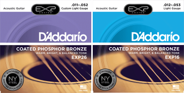 D'Addario/ダダリオアコースティック・ギター弦　EXPシリーズ