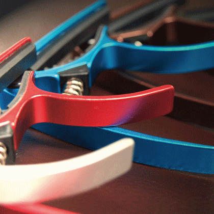 KIKUTANI/アコースティックギター用カポタスト【GC-10】アルミ