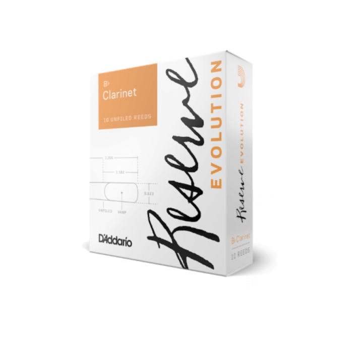 Rakuten - ダダリオ/ B♭クラリネットリード2.5 レゼルヴ エヴォリューション D'Addario【Reserve Evolution】レターパックプラス送料無料