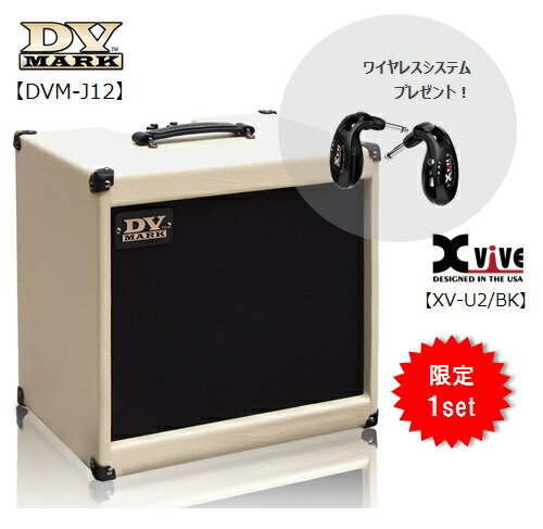 DV MARK/コンボアンプ【DVM-J12】ワイヤレスシステムプレゼント！