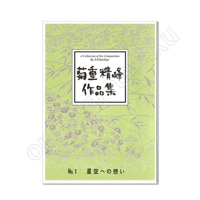 乐天商城 - 菊重精峰作品集 No.1星空への想いレターパックライト送料430円