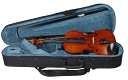 ※付属ケースのデザインが変更となっております。商品写真2枚目・3枚目をご参照ください。 【ENA/恵那楽器】 かつてsuzuki Violinの量産楽器の製作を一手に任されていた恵那楽器株式会社が、自身の木工技術と日本に一つしかない弦楽器大量生産の設備を使い、独自ブランドとして製造を開始した弦楽器製品が「Ena Violin」です。 作りや仕上げは非常に精巧なもので、一本一本が材料の質にもこだわりを持った楽器となっております。 エナバイオリンアウトフィットNo.10は、弦楽器初心者や学生の方におすすめのバイオリン本体、弓、ケースが含まれたセットです。 日本製から中国製に切り替わりました。サイズやタイミングによって中国製造品をお届けいたしますが、日本製と遜色ないクオリティとなっておりますので、ご安心くださいませ。(2023年2月) 【仕様】 ■Violin 表板：スプルース ■裏側板、ネック、駒：メープル ■指板、あご当て、糸巻き：エボニー ■弓/Original Bow:スティック/ブラジルウッド、フロック/エボニー ■テールピース：Wittnerアジャスター内蔵型 ■ライトケース付属（ブランケット、ストラップ付き） ※肩当ては別売りです 【サイズのめやす】 サイズ 身長 4/4(フルサイズ) 145cm以上 3/4サイズ 145〜130cm 1/2サイズ 130〜125cm 1/4サイズ 125〜115cm 1/8サイズ 115〜110cm 1/10サイズ 110〜105cm 1/16サイズ 105cm以下音楽大陸では弦楽器の出荷時チェックを行っています。 不具合チェックなど念入りに点検後、お客様にお届けいたします。 もし、使用中に調子が悪くなっても専門の技術者がいつでも修理、調整、アドバイスできる体制を整えています。 どうぞご安心の上お買い求めください。