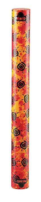 筒を傾けると雨の音を鳴らすことができます。 軽量で、子どもたちも扱いやすいです。 【仕様】　 材質：軽量樹脂 寸法：φ6×61cm