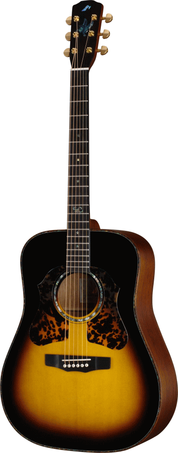 New!Morris HAND MADE 谷村新司-Signatureギター M-112ST