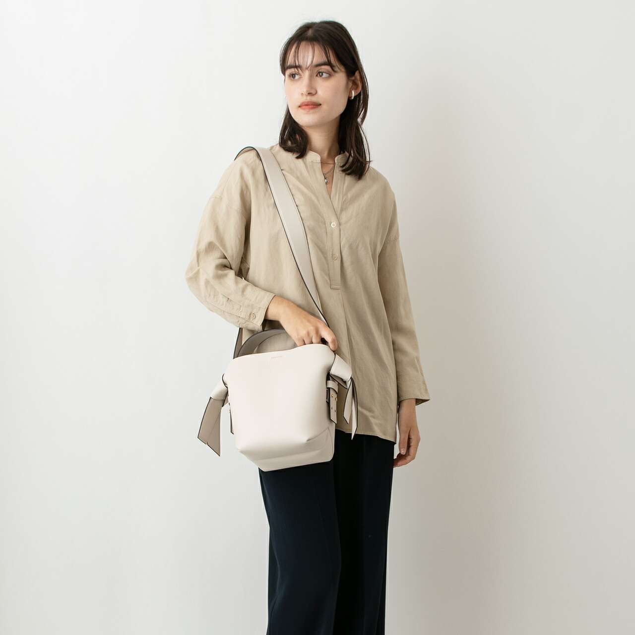  ȥǥ ACNE STUDIOS Хå ǥ 2WAYϥ/Хå SMALL LEATHER BAG MUSUBI MINI A10093