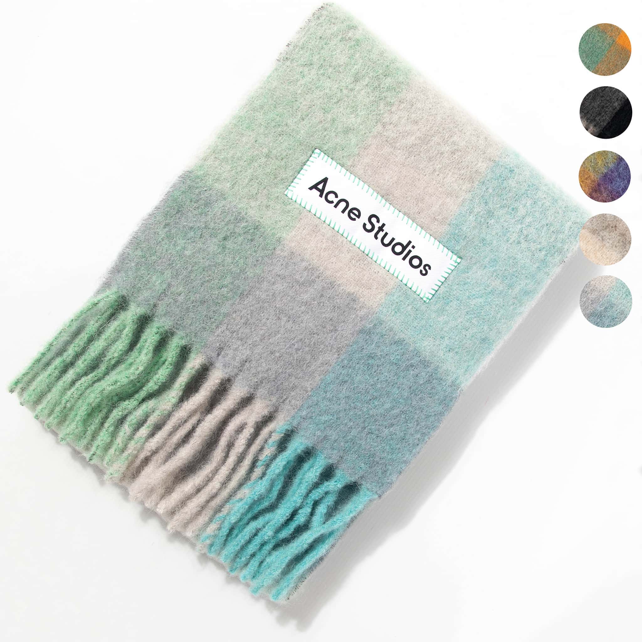アクネ ストゥディオズ ACNE STUDIOS マフラー MOHAIR CHECKED SCARF FN-UX-SCAR000115 CA0084 レディース メンズのサムネイル