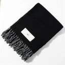 アミパリス AMI PARIS マフラー AMI ALEXANDRE MATTIUSSI BICOLOR DOUBLE-SIDED SCARF WITH TAB...