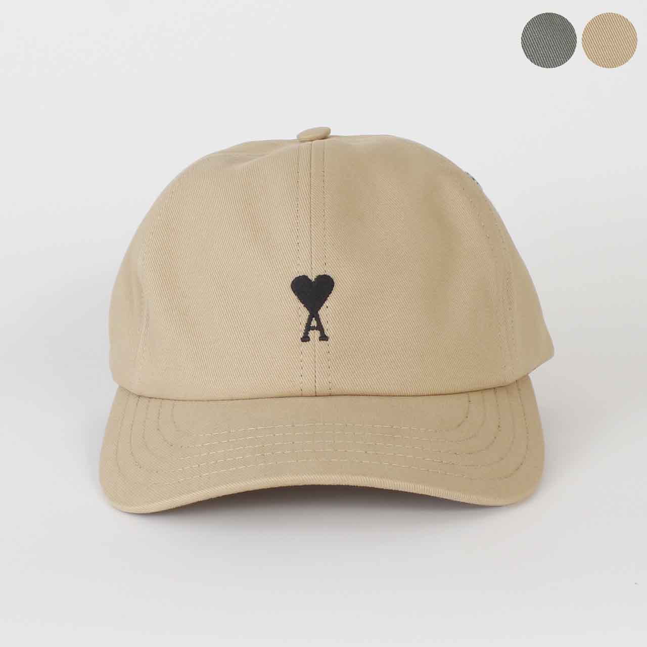 アミパリス AMI PARIS キャップ AMI DE COEUR EMBROIDERY CAP [ADC エンブロイダリー キャップ] レディース メンズ UCP265.AW0041