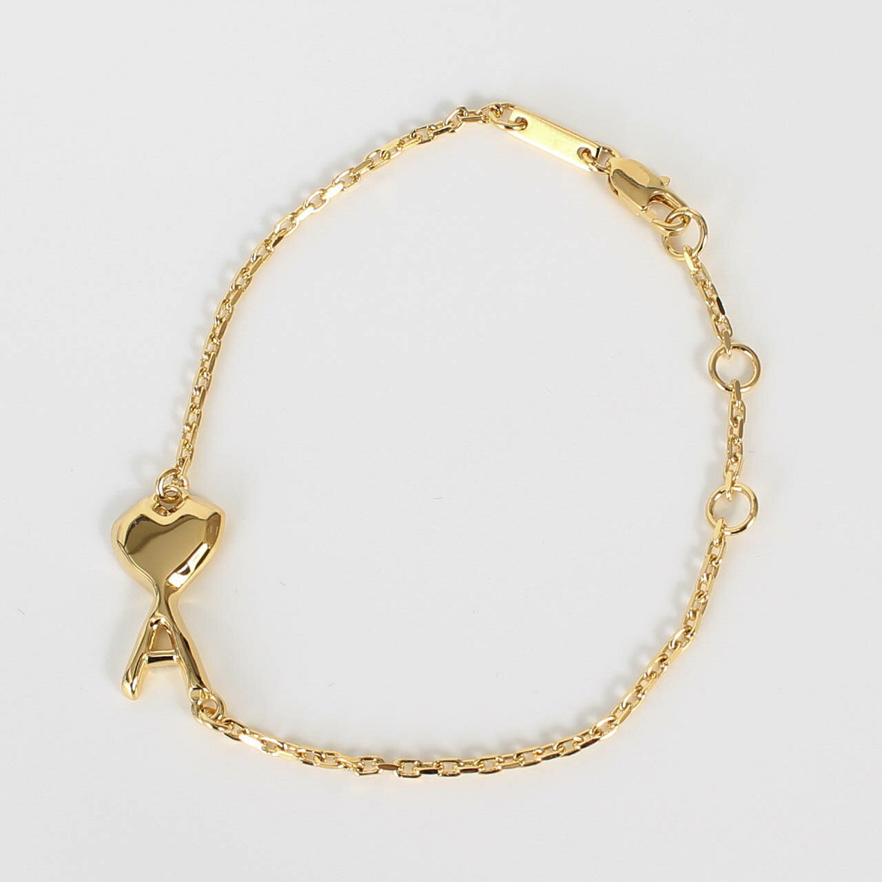Pink - アミパリス AMI PARIS ブレスレット AMI DE COEUR THIN HAMMERED BRACELET [ADC ブレスレット] レディース メンズ UJW460.361