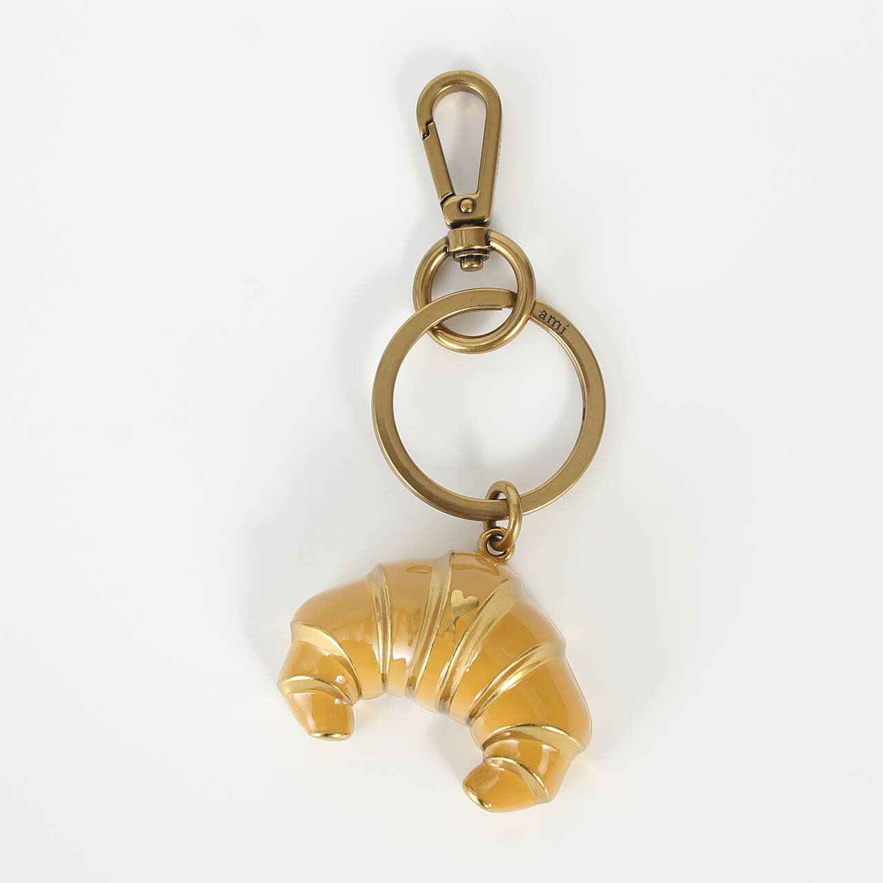 アミパリス AMI PARIS キーリング AMI DE COEUR CROISSANT KEYRING [ADC クロワッサン キーリング] レディース メンズ UKR349.HW0014