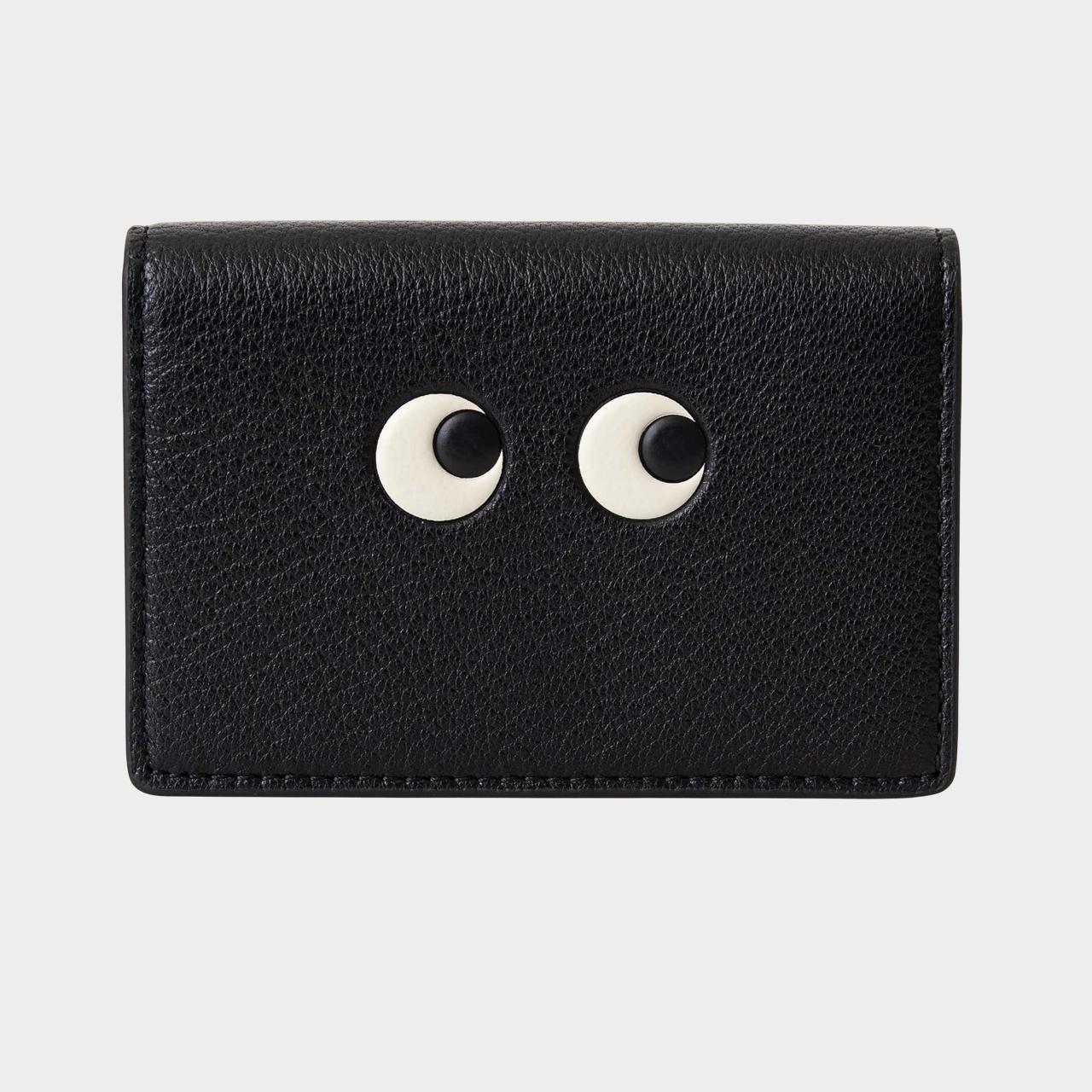 【ポイント5倍】アニヤハインドマーチ ANYA HINDMARCH 名刺入れ（カードケース） EYES CARD CASE [アイズ カードケース] レディース 5050925195607 SHINY CAPRA【ミニ財布】【英国】