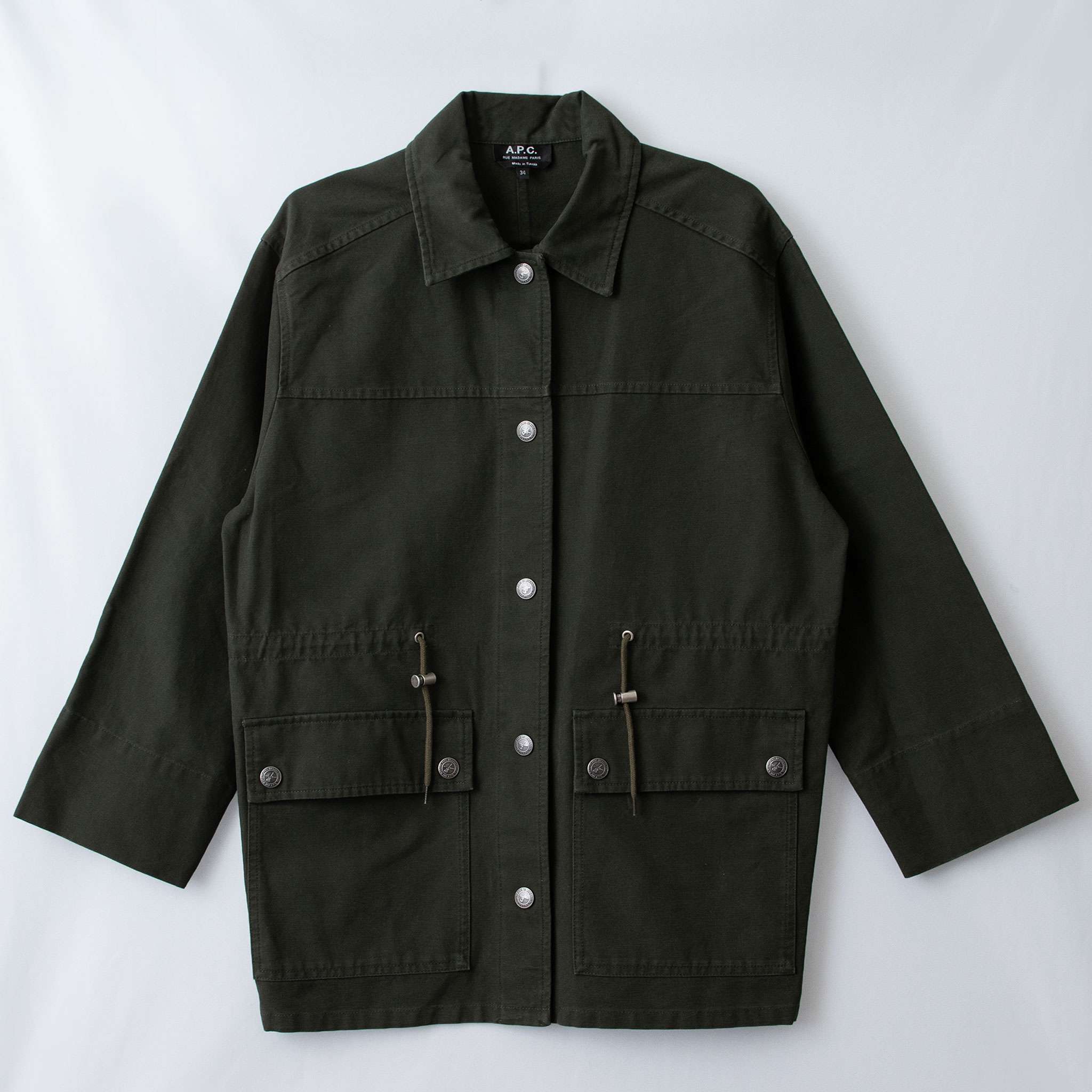 アーペーセー アウター レディース アーペーセー A.P.C. レディース ジャケット MILLER BLOUSON COGBJ F02834 KAF DARK GREEN