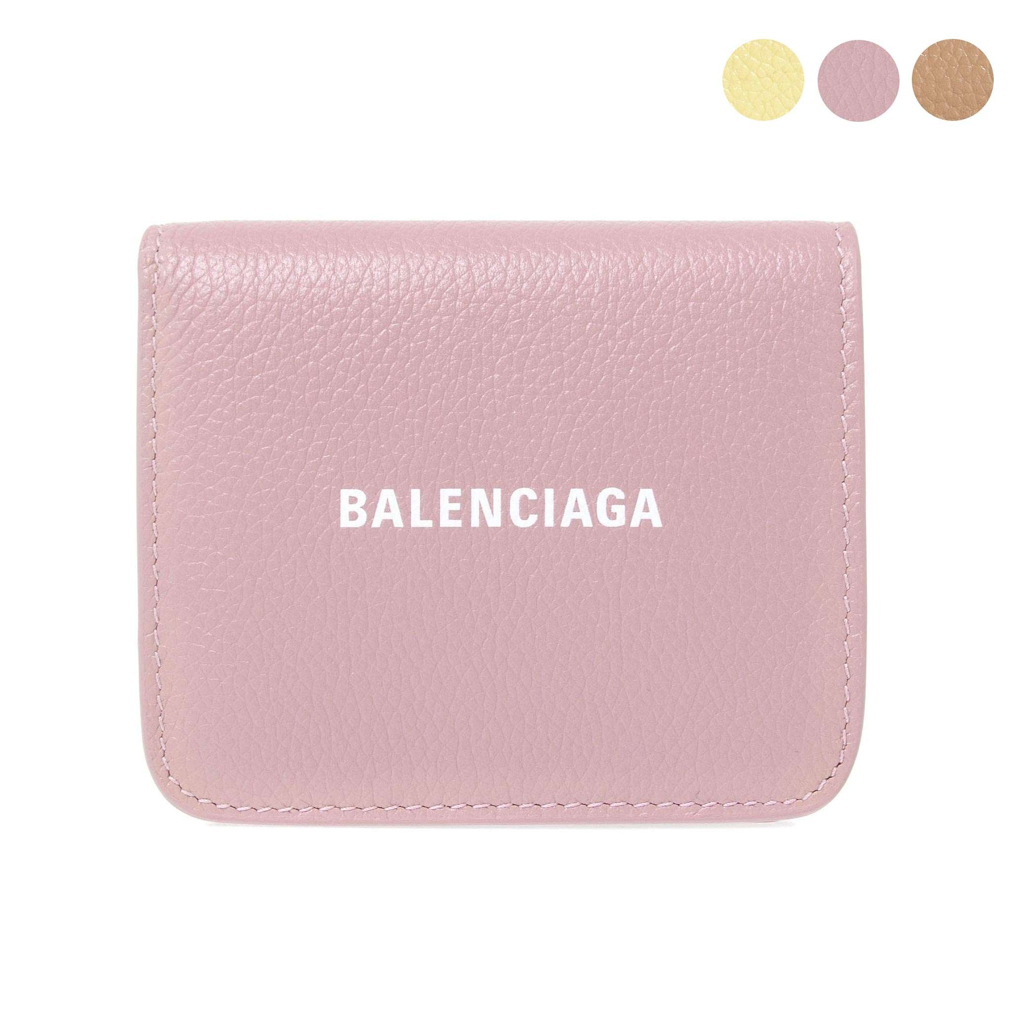 バレンシアガ BALENCIAGA 財布 レディース 二つ折り財布 CASH FLAP COIN & CARD HOLDER [キャッシュ] 594216 1IZI3【ミニ財布】