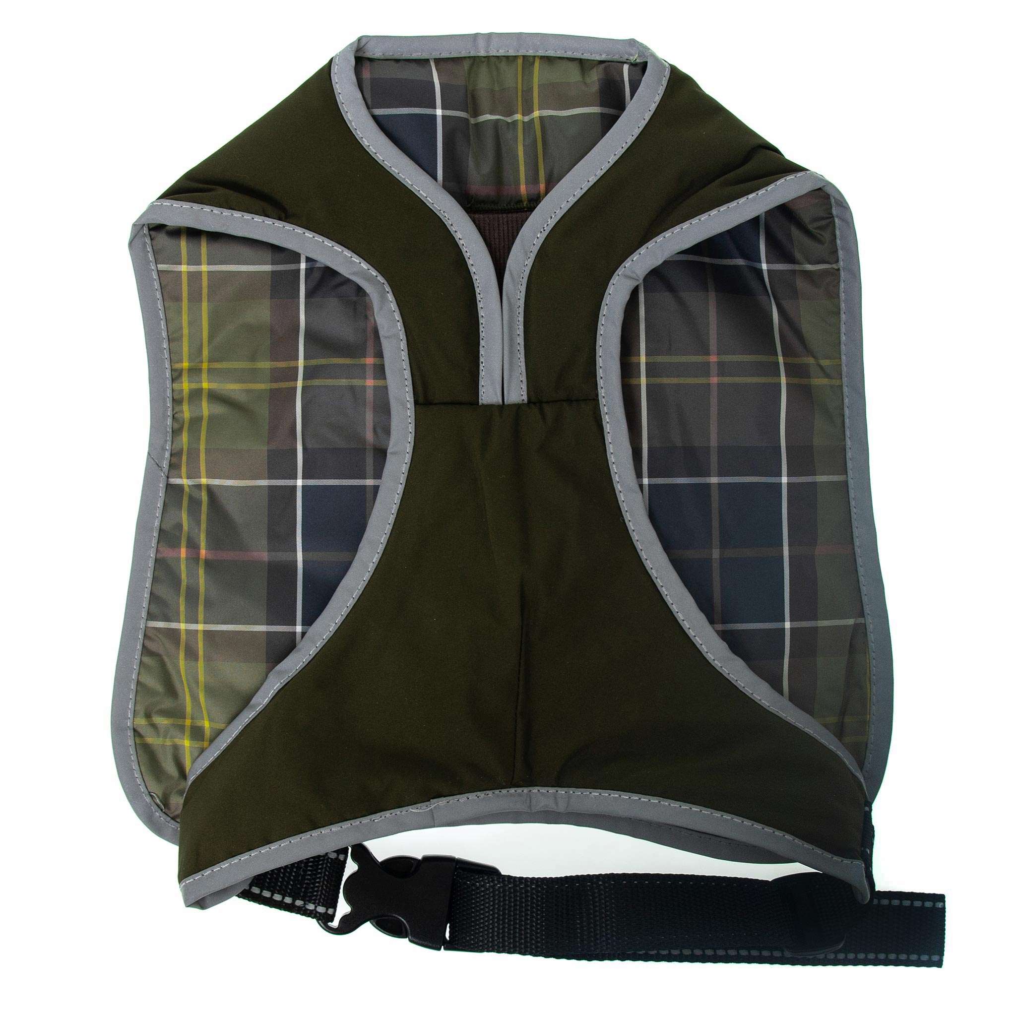 バブアー BARBOUR ドッグウェア オリーブグリーン×ブラウン MONMOUTH WATERPROOF DOG COAT DCO0045 OL72 OLIVE【英国】