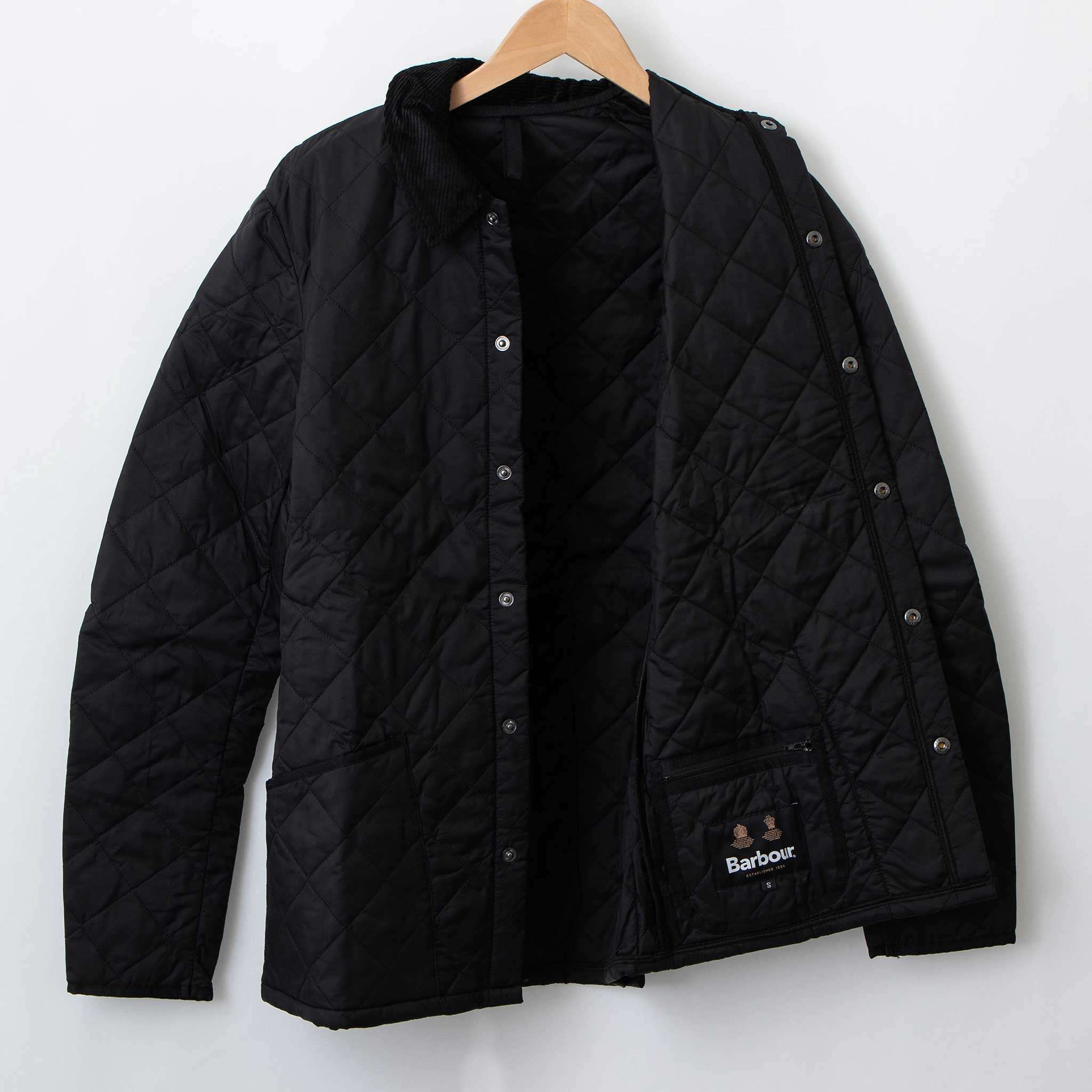 バブアー BARBOUR メンズ キルティングジャケット ブラック HERITAGE LIDDESDALE QUILT [リッズデイル] MQU0240 BK11 BLACK【英国】