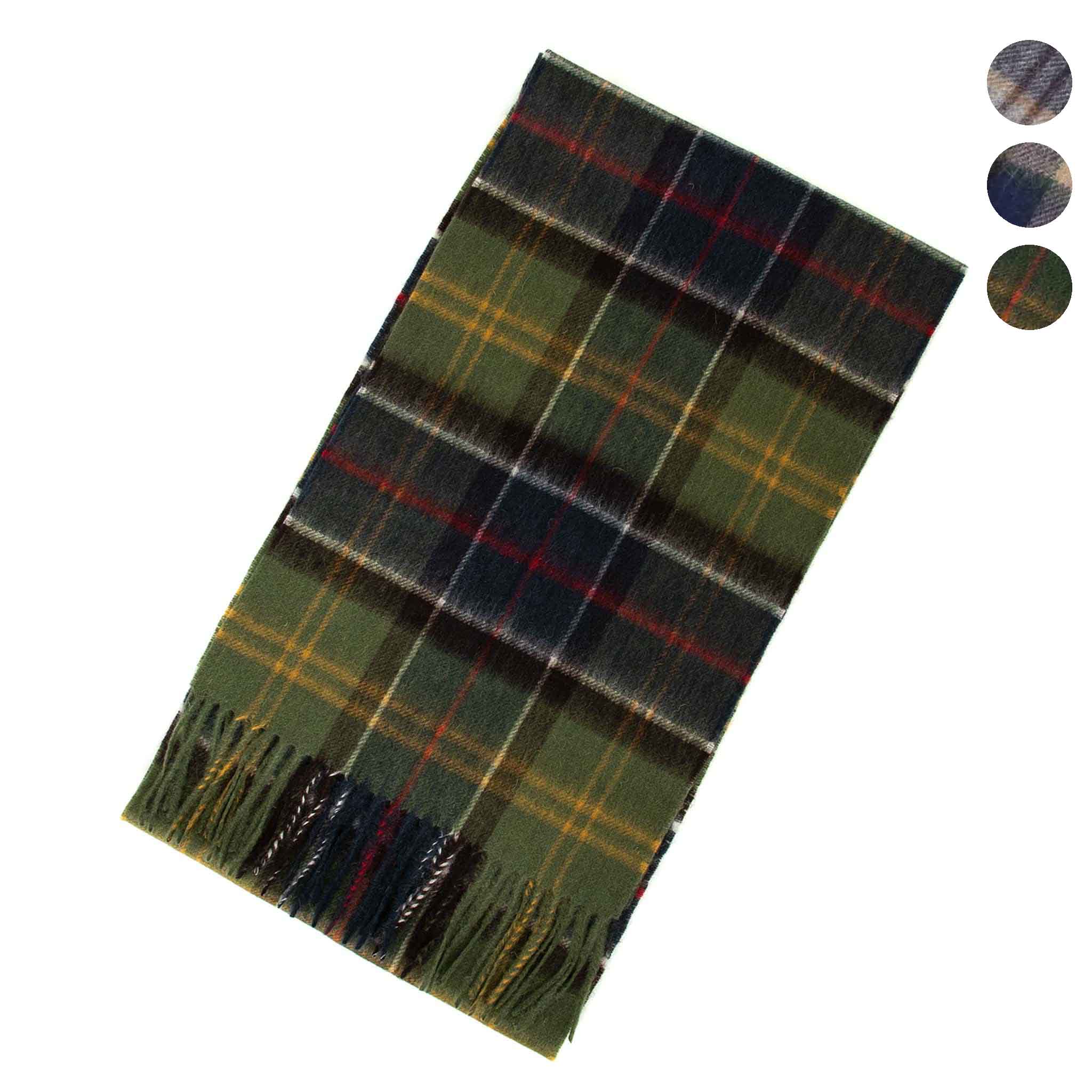 バブアー BARBOUR マフラー WOOL CASHMERE TARTAN SCARF [ウール / カシミヤ タータンチェック マフラー] メンズ レディース USC0002【英国ブランド】