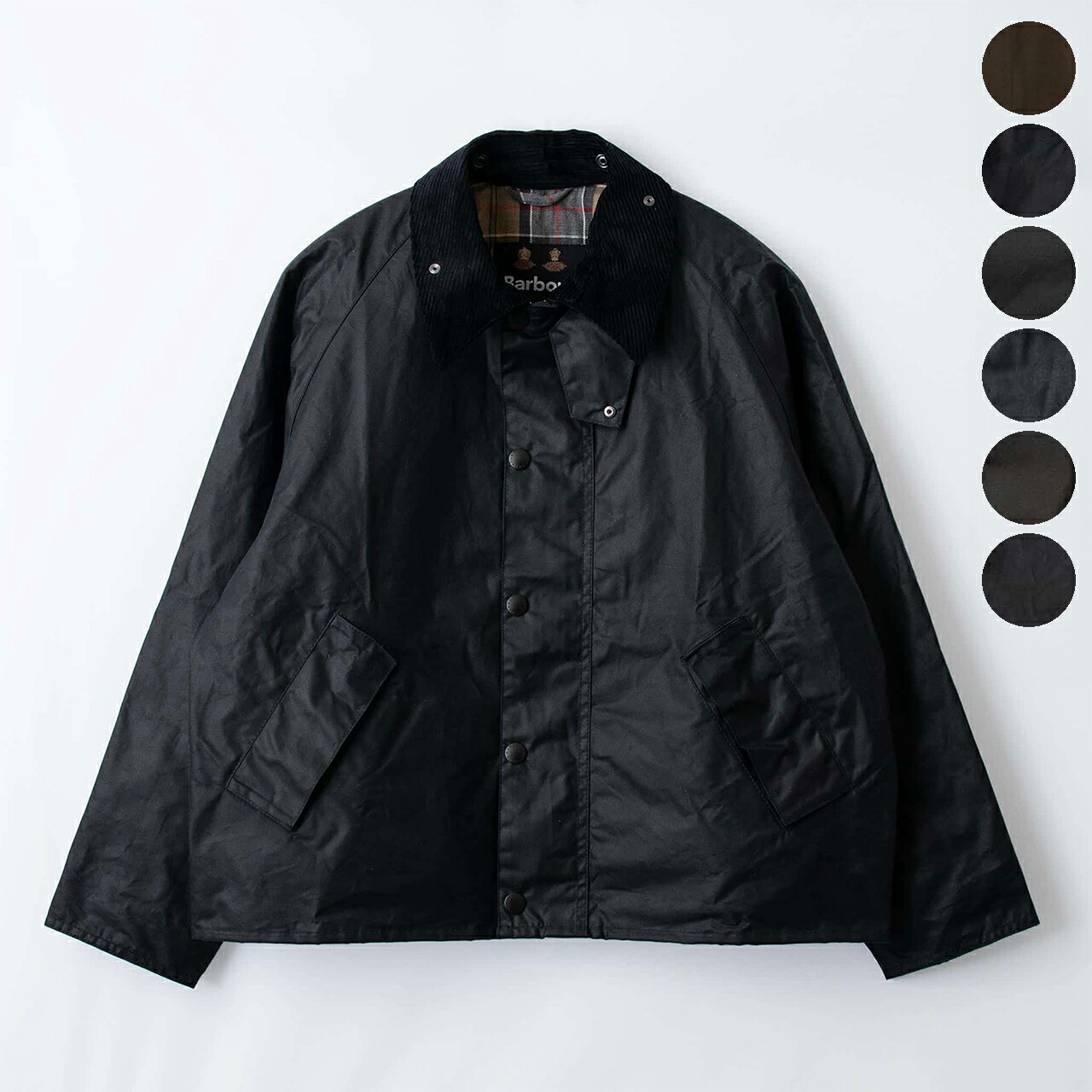 バブアー BARBOUR オイルドコットンジャケット OS TRANSPORT WAX JACKET [トランスポート ワックス ショート ジャケット オーバーサイズフィット] メンズ MWX1678【レイングッズ】【英国ブランド】