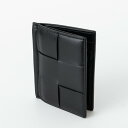 ボッテガヴェネタ BOTTEGA VENETA レディース カードケース ブラック CASSETTE SLIM FLAP CARD CASE [カセット] 787901 VCQC1 8425 BLACK