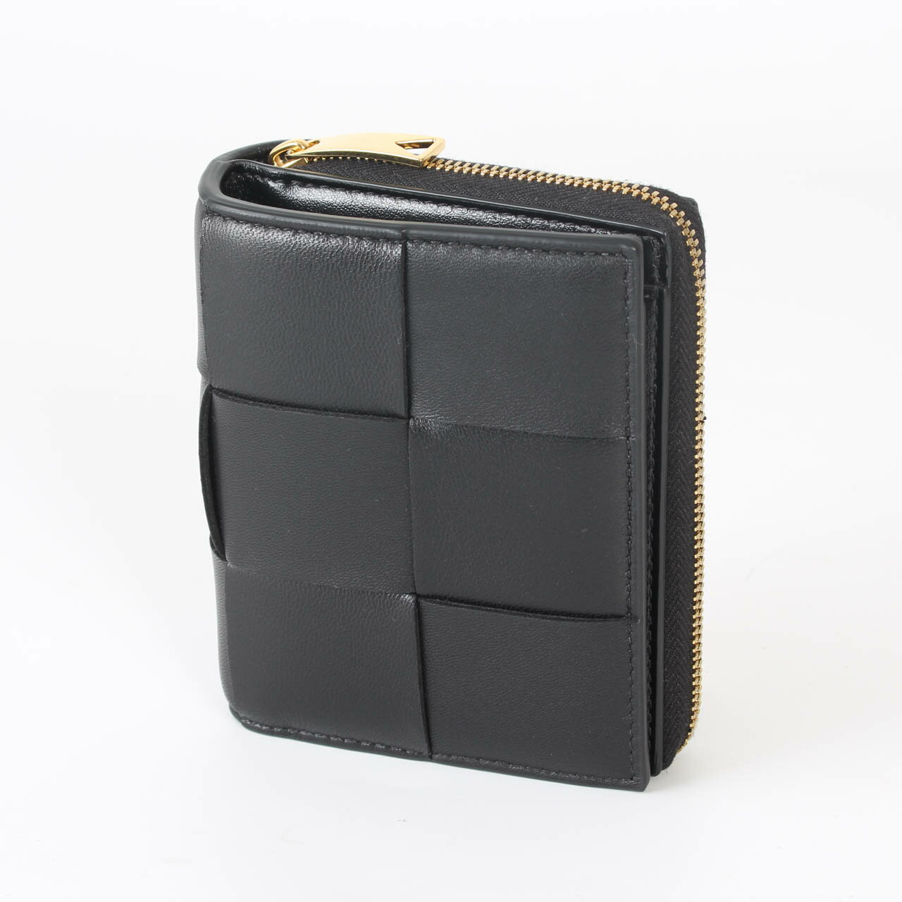 ボッテガヴェネタ BOTTEGA VENETA 財布 二つ折り財布 CASSETTE COMPACT ZIP AROUND WALLET [カセット 二つ折り財布 S] レディース 750253 VCQC1【ミニ財布】