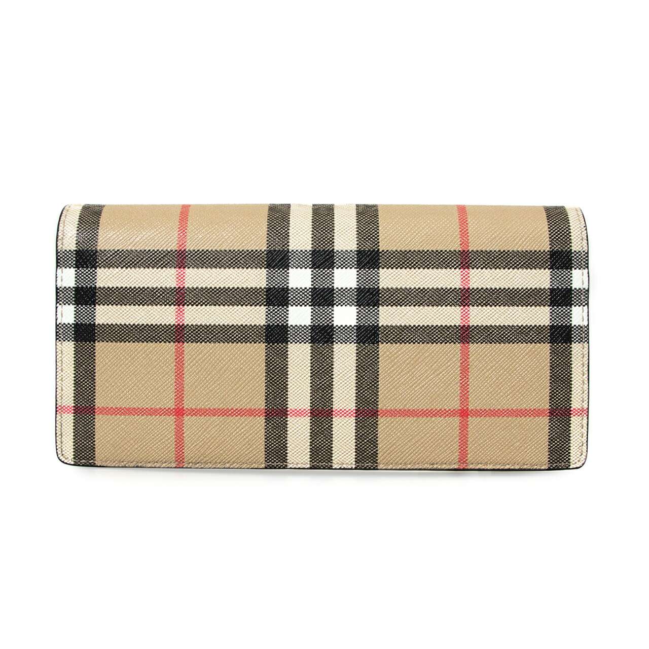 バーバリー バーバリー BURBERRY 財布 メンズ 長財布（小銭入れ付き） アーカイブベージュ CAVENDISH [コンチネンタルウォレット] 80656401 DFC:137956 (80579521 DFC:137956 / 80496041 DFC:132403) A7026 ARCHIVE BEIGE【英国】