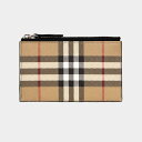 バーバリー バーバリー BURBERRY 財布 メンズ カードケース/コインケース（フラグメントケース） ALWYN [ヴィンテージチェック ジップカードケース] 80841661 / 80698251 DFC:154367【英国】