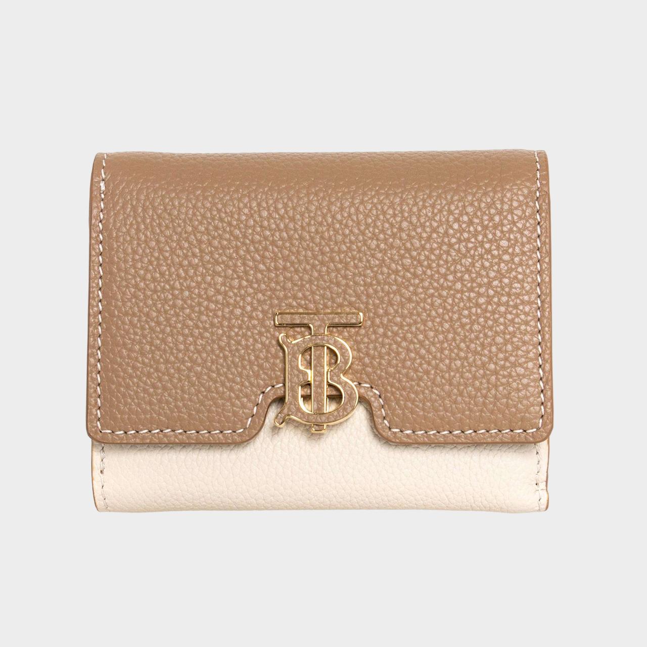 СХ꡼ BURBERRY ǥ ޤ MONOGRAM MOTIF TB COMPACT WALLET 80596231 ...