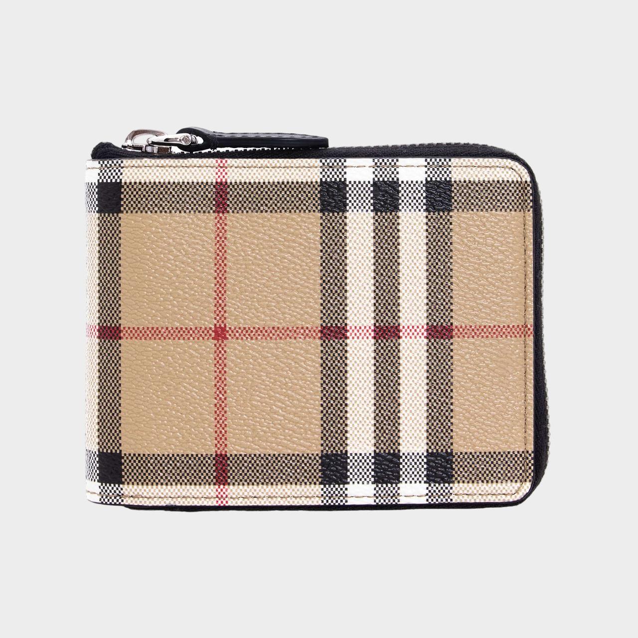 バーバリー BURBERRY 財布 メンズ ラウンドファスナー二つ折り財布（小銭入れ付き） DANIELS [チェック ラウンドジップウォレット] 8084171 DFC:154367 / 80710811 DFC:143231 A7026 ARCHIVE BEIGE【英国】