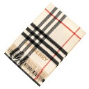 バーバリー BURBERRY カシミアマフラー（カシミヤ） GNT CHK LTL SPT [コントラストチェック カシミアスカーフ] 80592801 SCF:130090【英国】