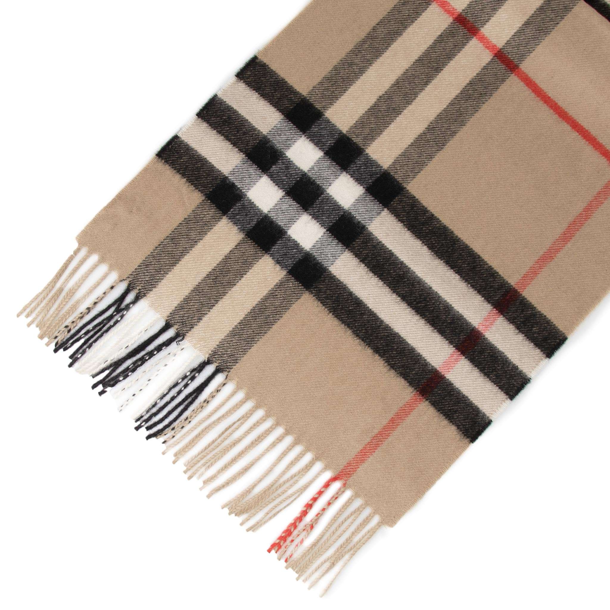 バーバリー BURBERRY カシミアマフラー（カシミヤ） GIANT CHK SFA [チェック カシミアスカーフ] レディース メンズ 80765761 CS SC:130655【英国ブランド】【秋冬アイテム】