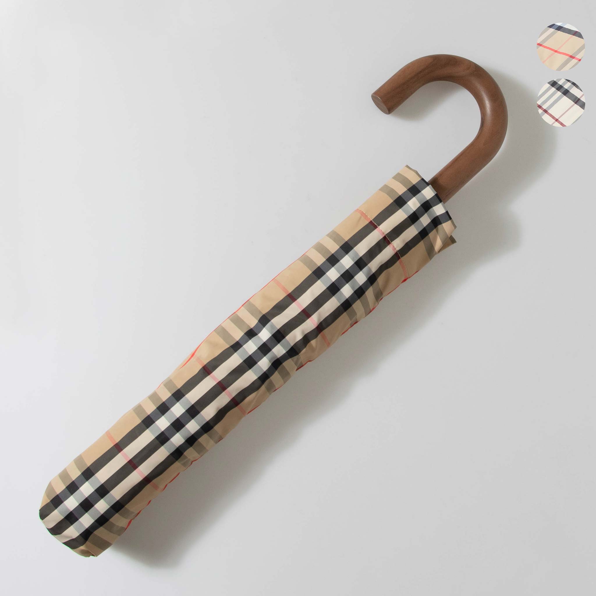 バーバリー BURBERRY 傘 レディース 折りたたみ傘 TRAFALGAR UMBRELLA [チェック フォールディングアンブレラ] 122261【レイングッズ】【英国】