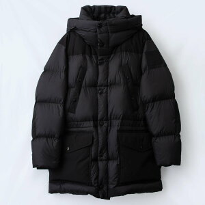 バーバリー BURBERRY メンズ ダウンコート LINDFORD 80733061 / 80343851 120154 A1189 BLACK【英国】