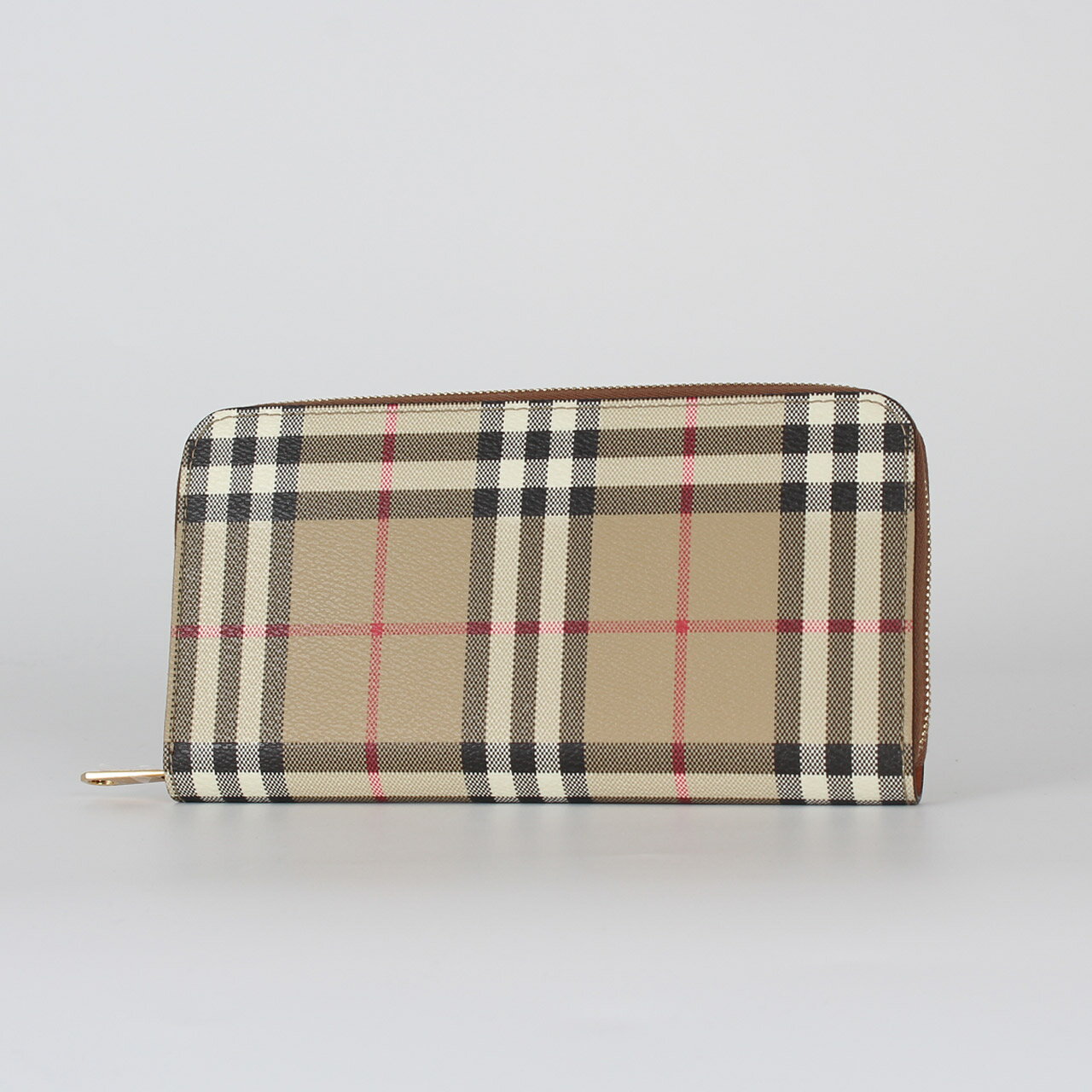 【ポイント3倍＆1000円クーポン】バーバリー BURBERRY 財布 ラウンドファスナー長財布 ELMORE [チェック ジップウォレット] レディース 81098121 DFC:155142【英国ブランド】