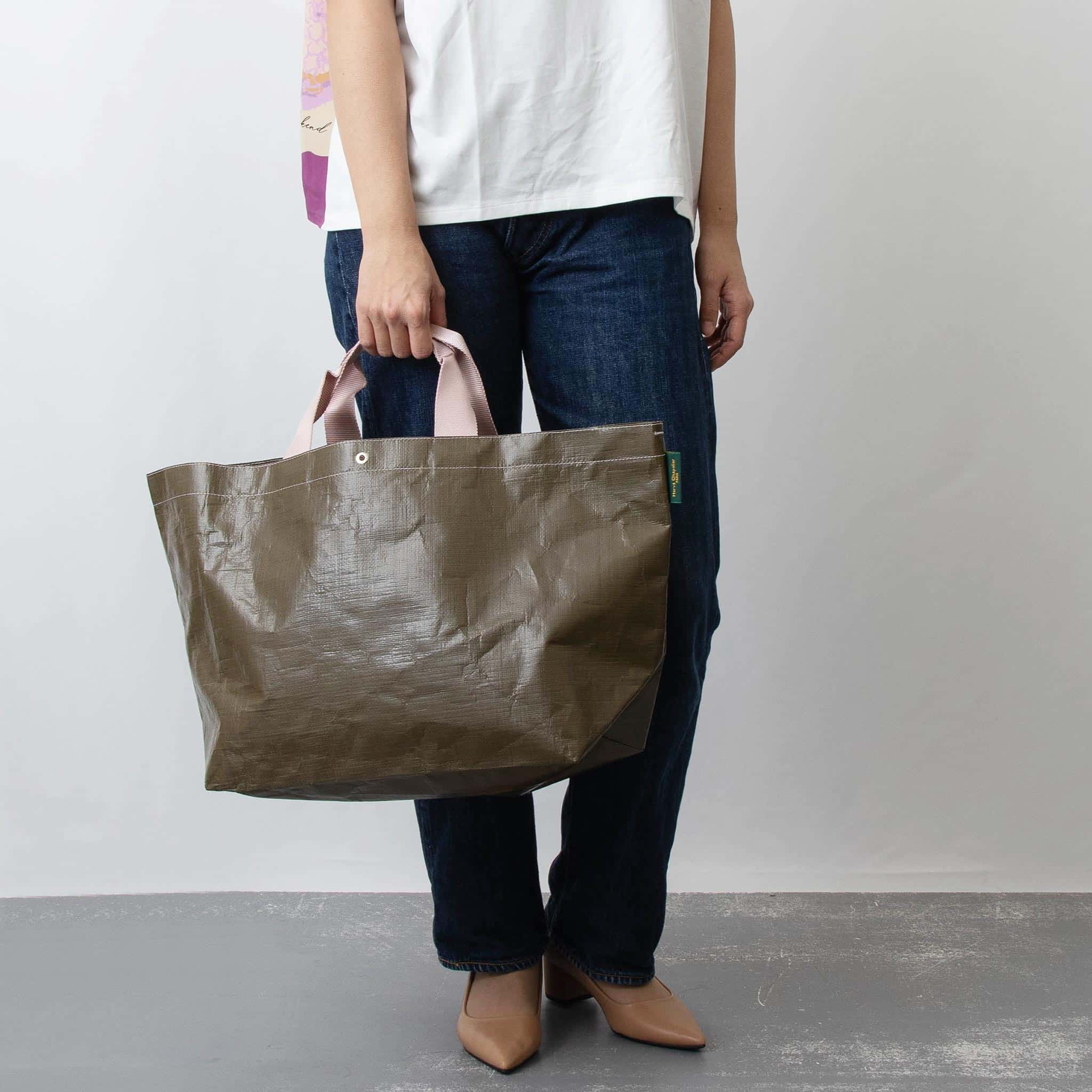 エルベシャプリエ HERVE CHAPELIER バッグ ポリエチレン トートバッグ SHOPPING PM...